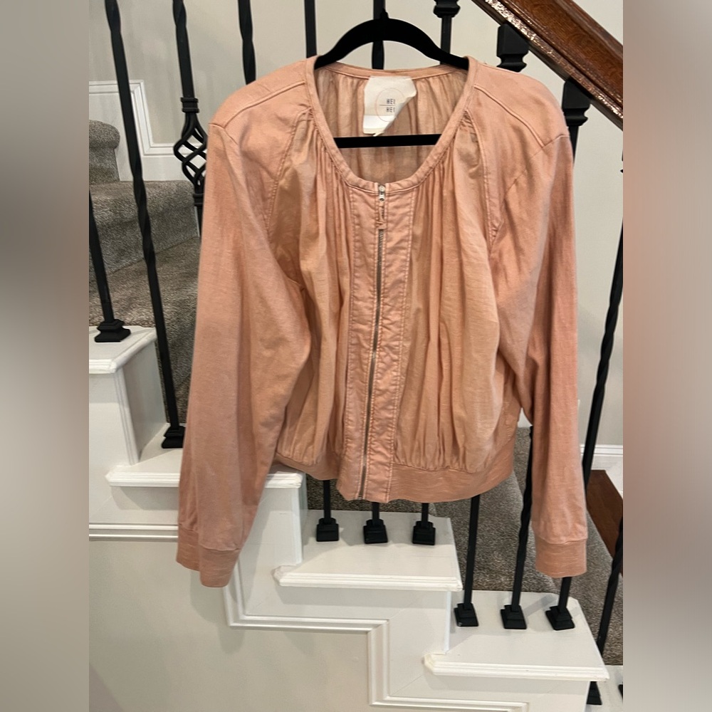 Anthropologie Cropped Jacket-Size XL